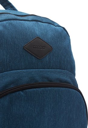 Morral Mediano Macoly 296 Lona Azul Petróleo Textil