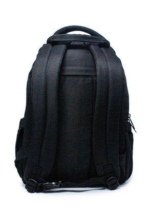 Morral Grande Macoly 268 Lona Negro  X Azul Oscuro