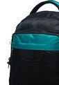 Morral Grande Macoly 268 Lona Negro  X Verde Aguamarina de Macoly