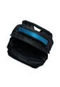 Morral Grande Macoly 268 Lona Negro  X Azul Petroleo de Macoly