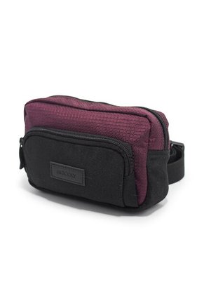 Canguro En Lona 292  Correa Corta Para Uso Manos Libres Negro X Vino