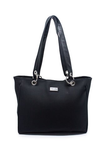 Bolso De Hombro Grande Macoly 822 Eclipse Negro  Macoly