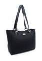 Bolso De Hombro Grande Macoly 822 Eclipse Negro  de Macoly