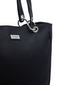 Bolso De Hombro Grande Macoly 822 Eclipse Negro  de Macoly