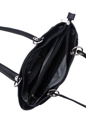 Bolso De Hombro Grande Macoly 822 Eclipse Negro 