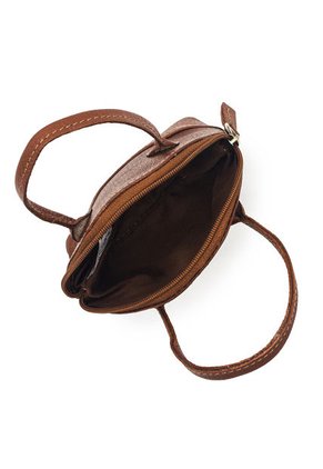 Monedero Cuero Tala Miel Manija Pajaros