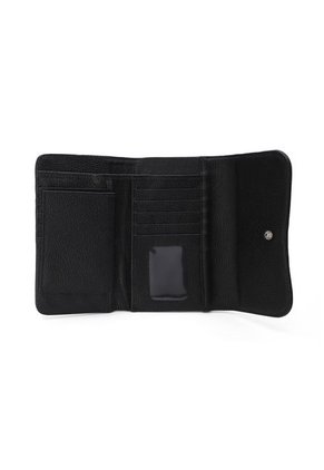 Billetera Grande A032 Cuero Negro X Yacar Palomino