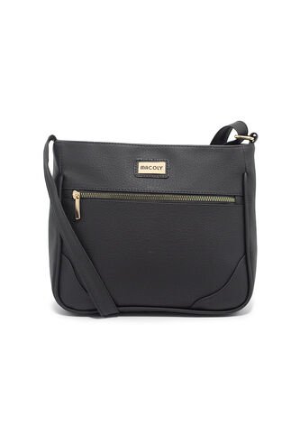 Bolso Manos Libres Mediano 792 Marsella Negro Macoly