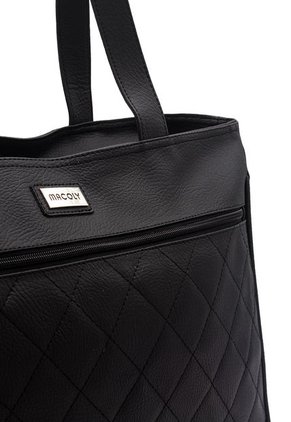 Bolso De Hombro Grande Macoly 774 Berlin Acolchado Negro