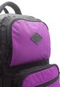 Morral Grande Macoly 297 Lona Negro X Morado de Macoly
