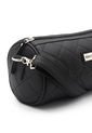 Bolso Manos Libres Cilindro Macoly 867 Berlin Acolchado Negro de Macoly