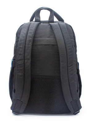 Morral Grande Macoly 297 Lona Negro X Azul Petroleo