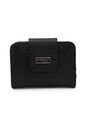 Billetera Mini Macoly A018 Cuero Negro Liso de Macoly