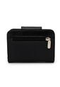 Billetera Mini Macoly A018 Cuero Negro Liso de Macoly