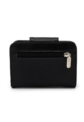 Billetera Mini Macoly A018 Cuero Negro Liso