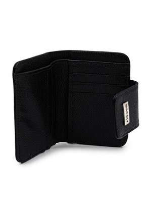 Billetera Mini Macoly A018 Cuero Negro Liso