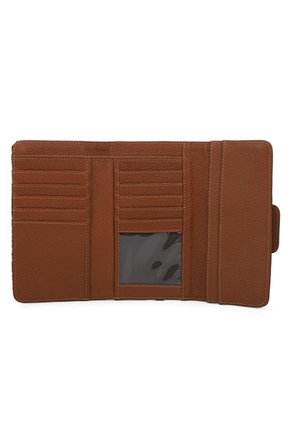 Billetera Grande A010 Cuero Miel