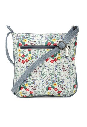 Bolso Manos Libres 751 Blumen Blanco