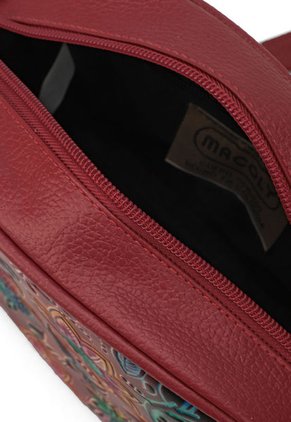 Bolso Manos Libres Negro Macoly M300 Tala Rojo