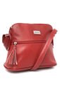 Bolso Manos Libres Macoly 789 Cuero Rojo de Macoly