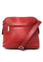 Bolso Manos Libres Macoly 789 Cuero Rojo de Macoly