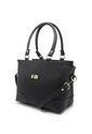 Bolso De Hombro Manos Libres Macoly 874 Marsella Negro de Macoly
