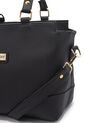 Bolso De Hombro Manos Libres Macoly 874 Marsella Negro de Macoly