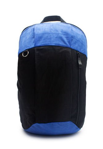Tula Deportiva 264 Lona Negro X Azul Macoly