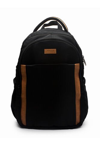 Morral 285 Macoly Lona Negro Satinado X Miel Macoly