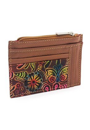 Portadocumento Plano AM14 Cuero Tala Miel