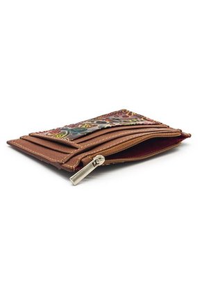 Portadocumento Plano AM14 Cuero Tala Miel