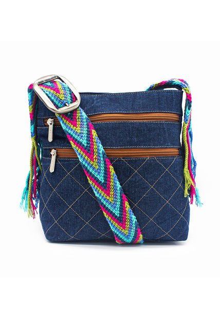 Bolso Manos Libres Macoly M308 Jean X Chumbe