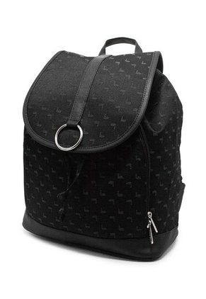 Morral Mediano Macoly E036 Lona Negro
