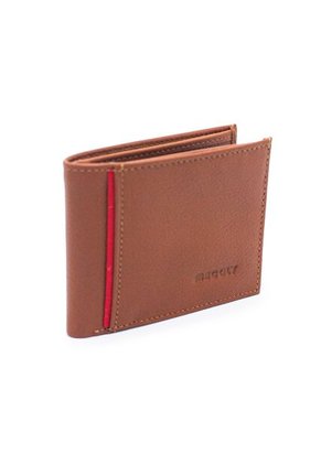 Billetera Hombre 312 En Cuero Miel Claro