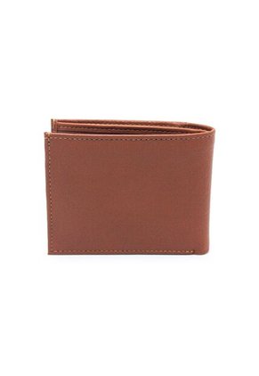 Billetera Hombre 312 En Cuero Miel Claro