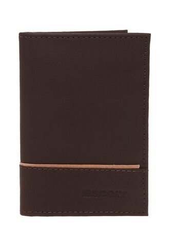 Portadocumento Para Hombre 320 Cuero Café Macoly