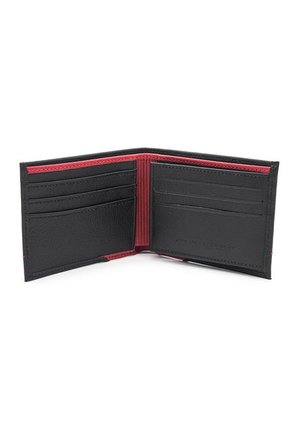 Billetera Hombre 330 Cuero Negro X Rojo