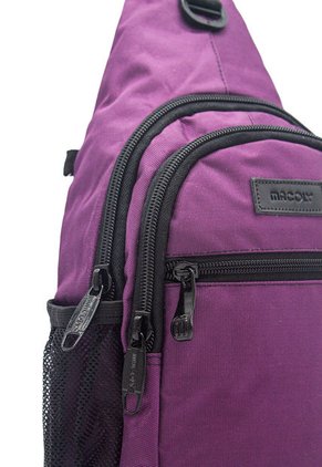 Bandolera Manos Libres Macoly Koala 281 Lona Morado