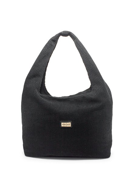 Bolso De Hombro Macoly 888 Siena Negro