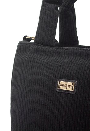 Bolso De Hombro Manos Libres Macoly 884 Siena Negro