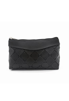 Cosmetiquera, Monedero Y Porta Esferos Capri Negro