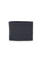 Billetera Hombre 330 Cuero Negro X Azul de Macoly