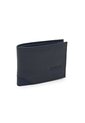 Billetera Hombre 330 Cuero Negro X Azul de Macoly