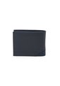 Billetera Hombre 330 Cuero Negro X Azul de Macoly