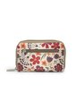Billetera Mediana Macoly A026 Floraria Taupe de Macoly
