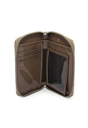Billetera Mediana Macoly A026 Floraria Taupe