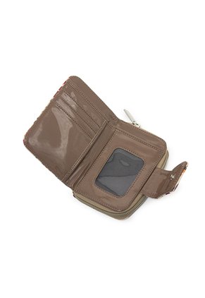 Billetera Mini A017 Floralia Taupe