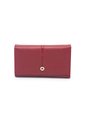 Billetera Cuero Macoly 051 Rojo Liso de Macoly