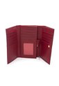 Billetera Cuero Macoly 051 Rojo Liso de Macoly