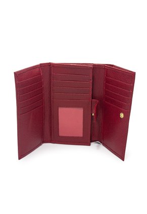 Billetera Cuero Macoly 051 Rojo Liso